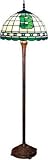 Michigan State Spartans Stained Glass Floor Lamp
