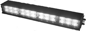 Crossfire LED X24 QUAD LED emergency warning bar for Deck or dash.