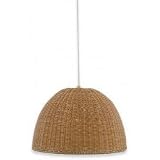 Outdoor Portable Pendant - Light Rattan (Light Rattan) (10H x 15.58W x 15.58D)
