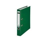 Leitz A4 green lever arch file with 50mm spine width and 180 degree mechanism, EACH