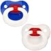 NUK 2 Pack Classic Silicone BPA Free Pacifier, Size 2, Colors May Vary