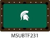 7 foot Billiard Pool Table Cloth Michigan State