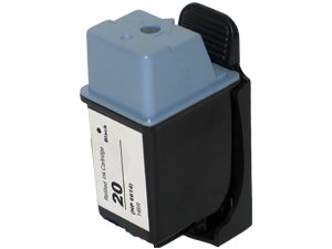 1 Druckerpatrone in Schwarz für z.B. HP Fax 1020 120xi 1040 Deskjet 3920v 610c 610cl 615c ersetzt HP 20