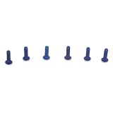 Screws,Blue Alum, 4-40 x 3 8 by Associated Electrics Inc.