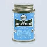Harvey 018520-12 16-Ounce A-6 Medium Bodied ABS Cement, Black