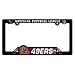 San Francisco 49ers License Plate Frame