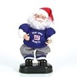 New York Giants 12" Animated Rock and Roll Santa - NFL Football