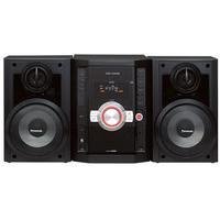 Panasonic SCAK270EBK Panasonic SC-AK270EB-K Mini System with 5 CD Changer in Black