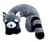 Cloudz Kidz Plush Neck Pillow (Raccoon)