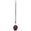 14K White Gold Mozambique Garnet Pendant