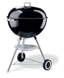 Weber Grill 441001 One Touch Silver 18.5 inch Black