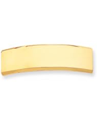 14K Gold 48 x 14 x 2mm ID Plate