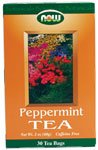 Peppermint Tea by NOW Foods - Natural Foods (30 Bags)