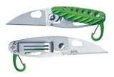 Schrade Simon Green Leaf Design Pocket Knife - Clam Pack