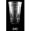 Dart Clear Plastic Cold Cups, 24 oz, 600 Count