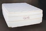Box Pillow Top Cashmere Visco Memory Foam Mattress Set - Gabriella V