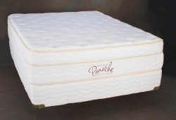 Box Pillow Top Cashmere Visco Memory Foam Mattress Set - Gabriella V