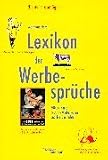 Lexikon der Werbespr&uuml;che - Wolfgang Hars