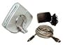 Belkin F5U526-SLV FireWire 6 port Hub, Graphite