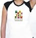 OrganArt Organ Donor Awareness Cap Sleeve T-Shirt