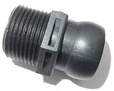 Ball Socket Pipe 1/2 Mpt Connector