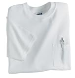 Gildan Ultra Cotton - 100% Cotton T-Shirt with Pocket White -XL