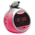 Metronic - Gulli - Radio r�veil - mp3 - USB - Projection 180� - Rose