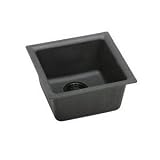 Elkay ELG1515BK0 Gourmet EGranite Universal All Kitchen Sink
