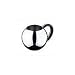 Grunwerg Rondo Cream Jug 5oz Stainless Steel