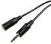 Cables Unlimited AUD-1000-25 3.5mm 25' Male to Female Stereo Cable - Black