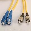 Fiber Optic Cable, FC to SC, Single Mode Duplex (9/125) - 10 Meter