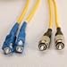 Fiber Optic Cable, FC to SC, Single Mode Duplex (9/125) - 5 Meter