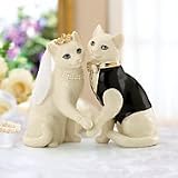 LENOX TOGETHER FOREVER CAT BRIDE & GROOM NEW IN BOX