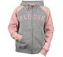 Boston Red Sox Women's Pink Full Zip Fleece