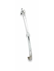 14K White Gold Bangle Bracelet Mounting