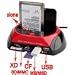Twin IDE/SATA Hard Drive Disk HDD Cloning Docking Station with USB HUB Support 2.5/3.5 inch Hard Disk