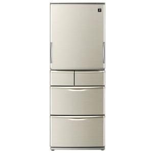 【プラズマクラスター搭載】どっちもドア ノンフロン440L冷蔵庫 ゴールド系 SJ XW44T N