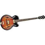 Ibanez Artcore AFB200 Hollowbody Electric Bass Guitar (Brown Sunburst)