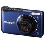 Canon Powershot A2200 14.1 MP Digital Camera with 4x Optical Zoom (Blue)