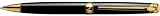 Caran D'ache Leman Ebony Black Gold Ballpoint 4789.282