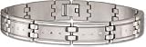 Men's Stainless Steel and Diamond Bracelet