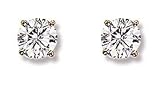 2.50ct Total Weight Round Brilliant Cubic Zircon Earrings