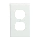 LEVITON MFG. CO., INC. M22-88003-WMP DUPLEX RECEPTACLE WALL PLATE - WHITE PK/10
