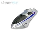 Silver Esky Lama II V4 RC Helicopter Replacement Front Canopy Silver Esky Lama II V4 RC Helicopter Replacement Front Canopy
