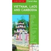 Vietnam, Laos and Cambodia Travel Map (Globetrotter Travel Map) by New Holland Publishers (UK) Ltd.