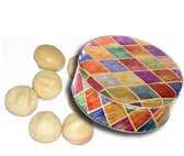 Childrens Toyshop  Gourmet Food : 2 lb Macadamia Nuts Tin - Diamonds