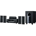 Onkyo HT-S4100 5.1 Channel Home Entertainment System (Set of Seven, Black)