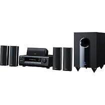 Onkyo HT-S4100 5.1 Channel Home Entertainment System (Set of Seven, Black)