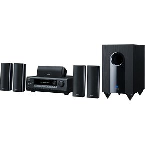 Onkyo HT-S4100 5.1 Channel Home Entertainment System (Set of Seven, Black)