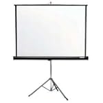 Quartet Tripod Projection Screen, 60 x 60 Inches Screen, Portable (460S)